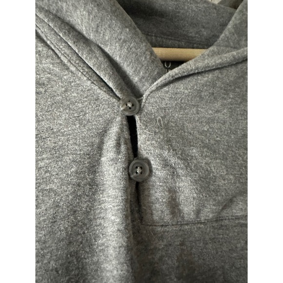 Polo Ralph Lauren Shawl Collar Button Neck Long Sleeve Pullover Shirt Gray XL - Picture 4 of 8